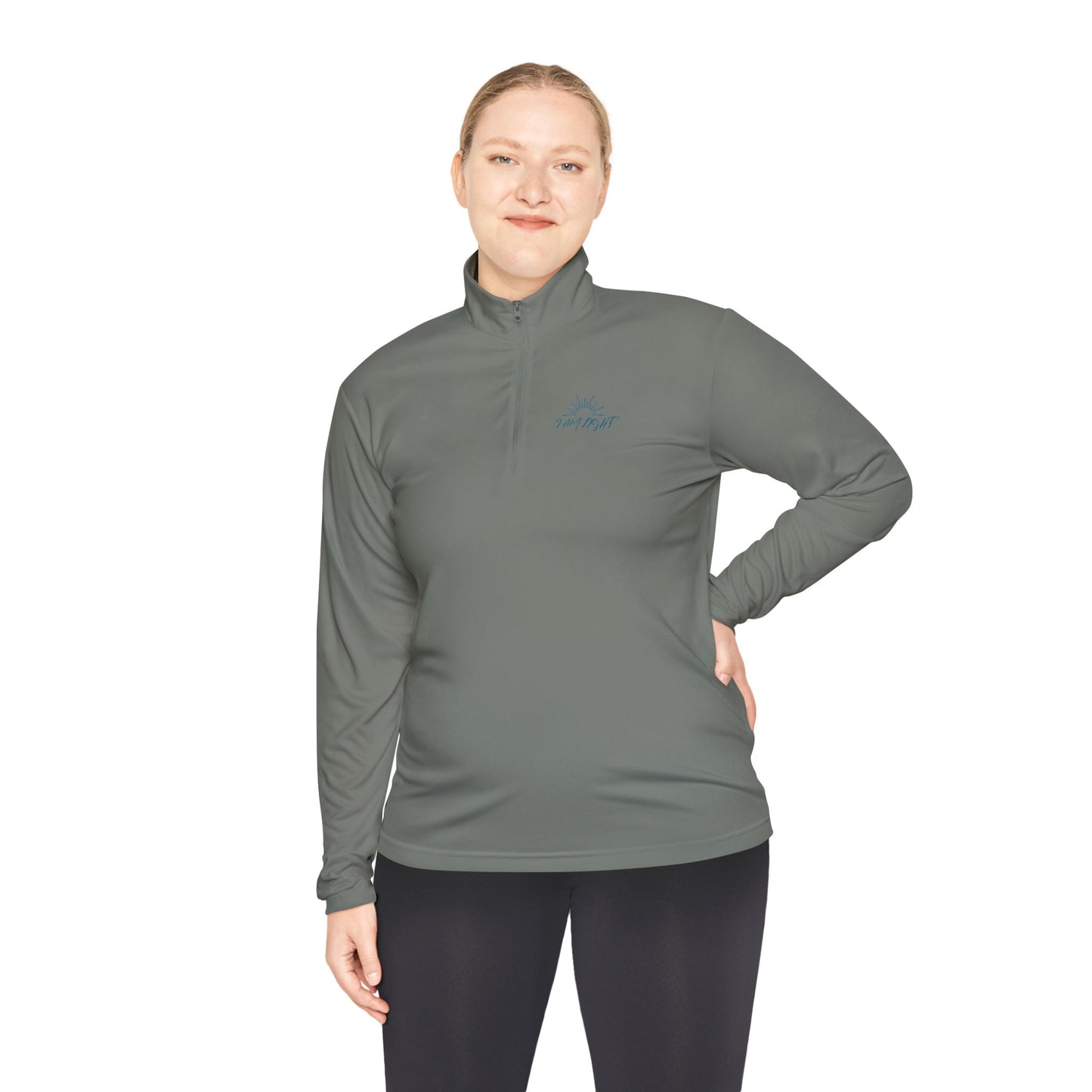 I am Light Unisex Quarter-Zip Pullover