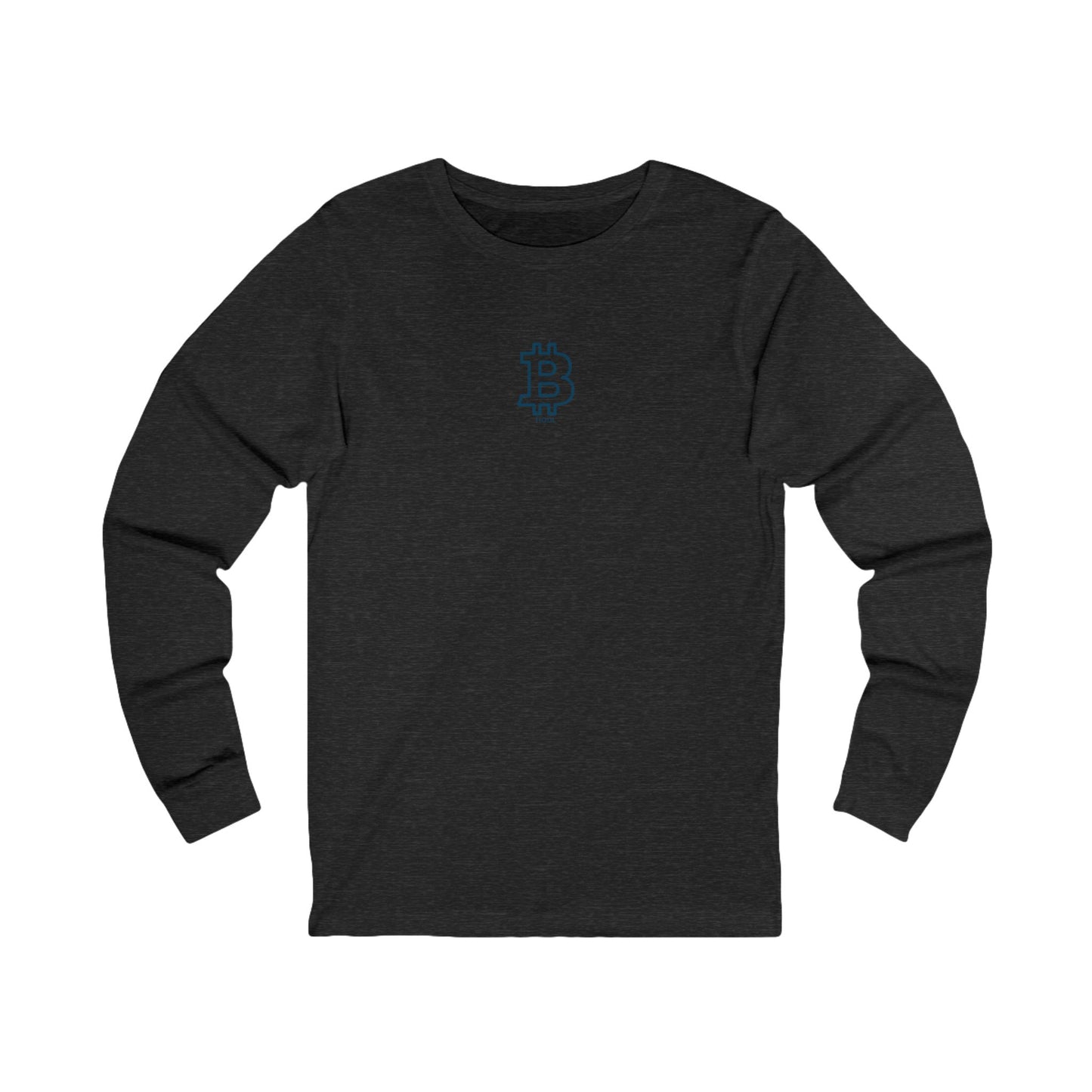 Bitcoin Unisex Jersey Long Sleeve Tee