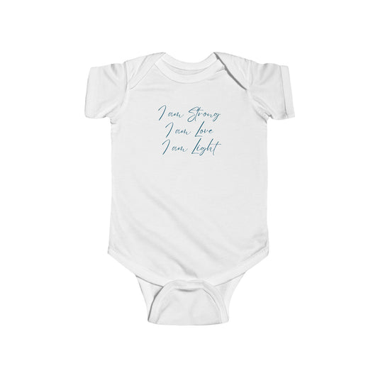 I am Light Infant Fine Jersey Bodysuit