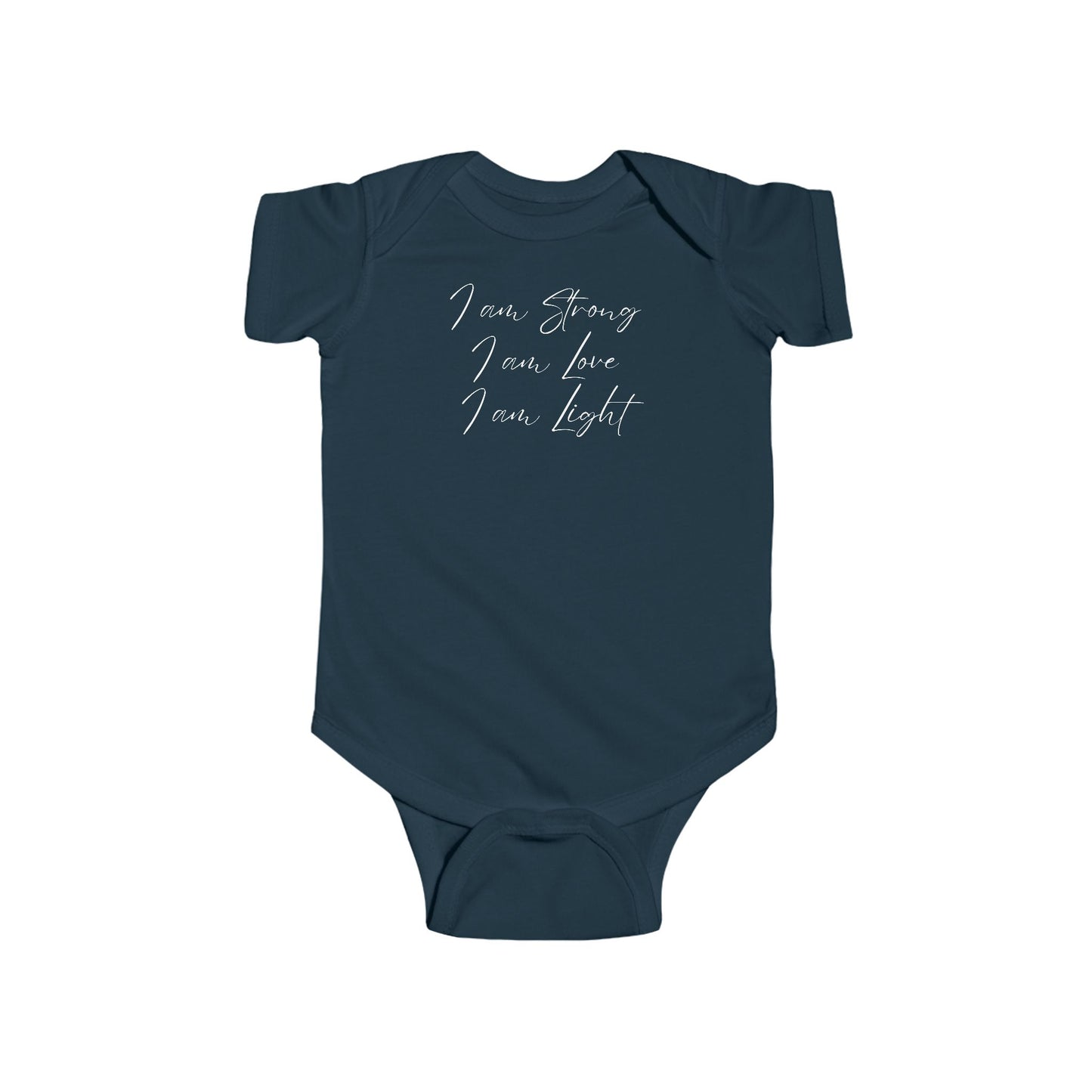 I am Light Infant Fine Jersey Bodysuit