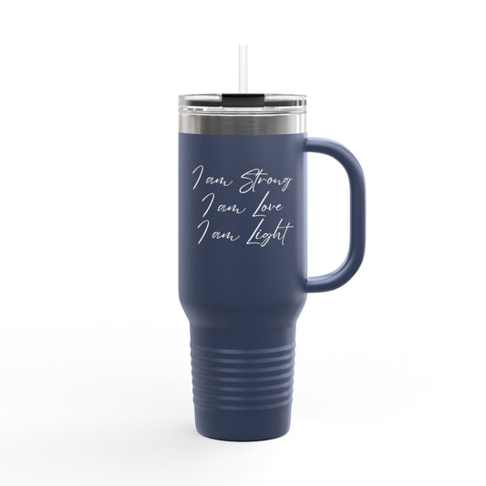 I am Light Insulated Travel Mug, 40oz