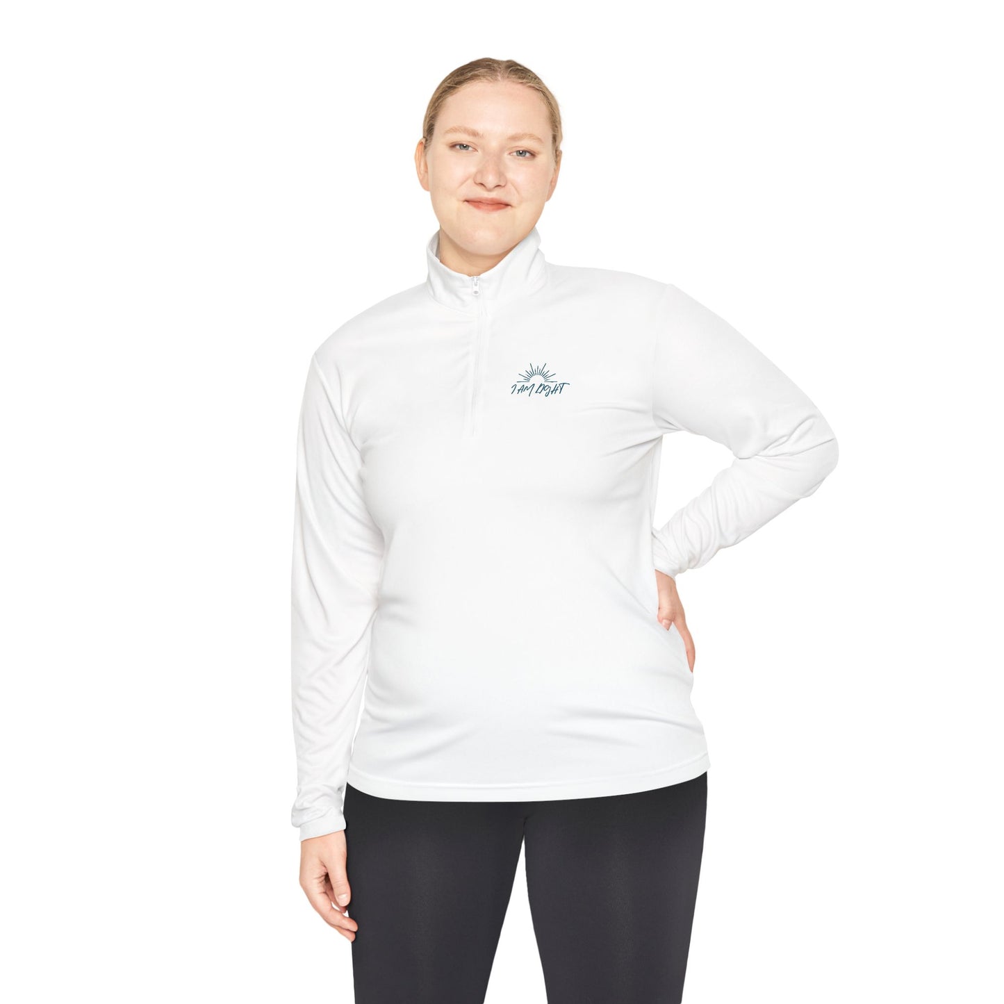 I am Light Unisex Quarter-Zip Pullover