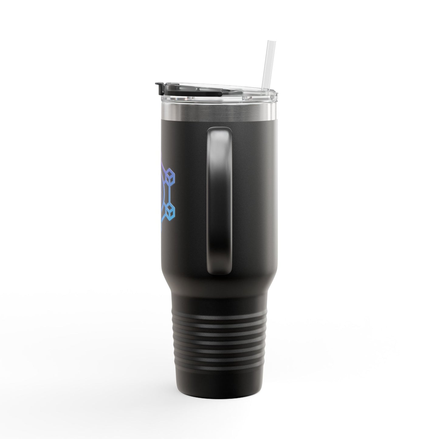 Bitcoin Blockchain Insulated Travel Mug, 40oz