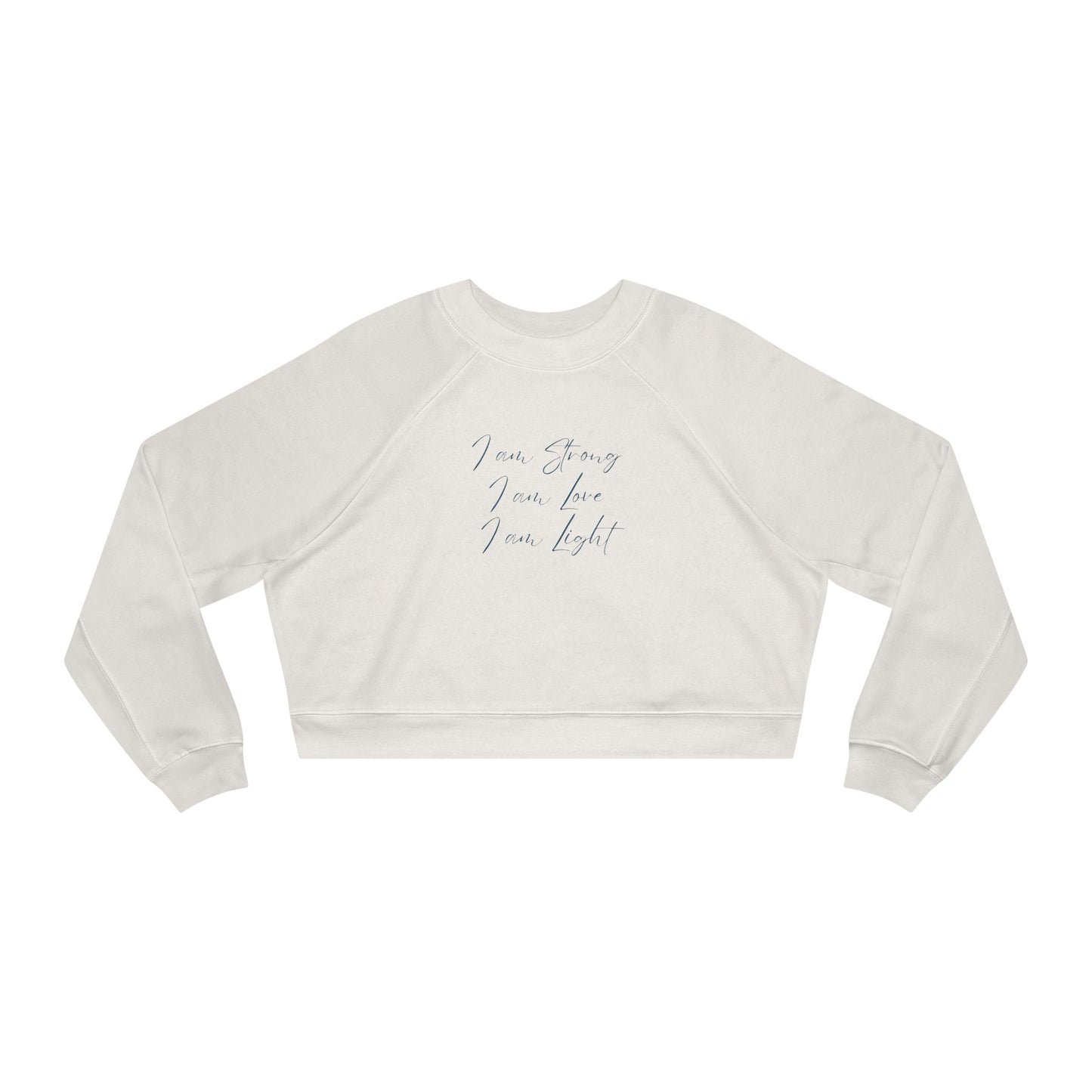 I am Light Women's Cropped Fleece Pullover