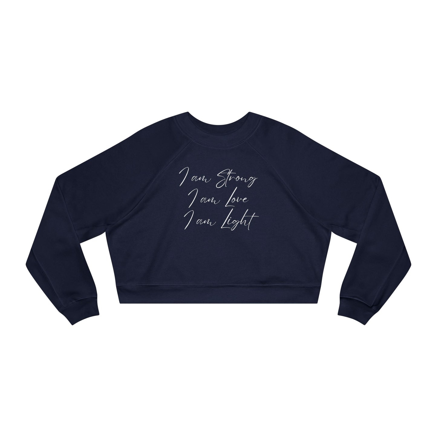 I am Light Women's Cropped Fleece Pullover