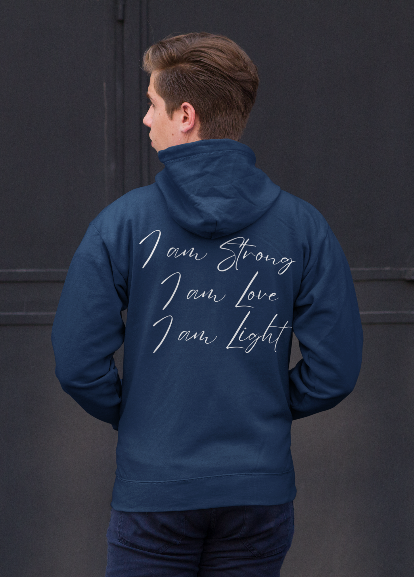 I am Light Unisex Heavy Blend™ Full Zip Hooded Sweatshirt