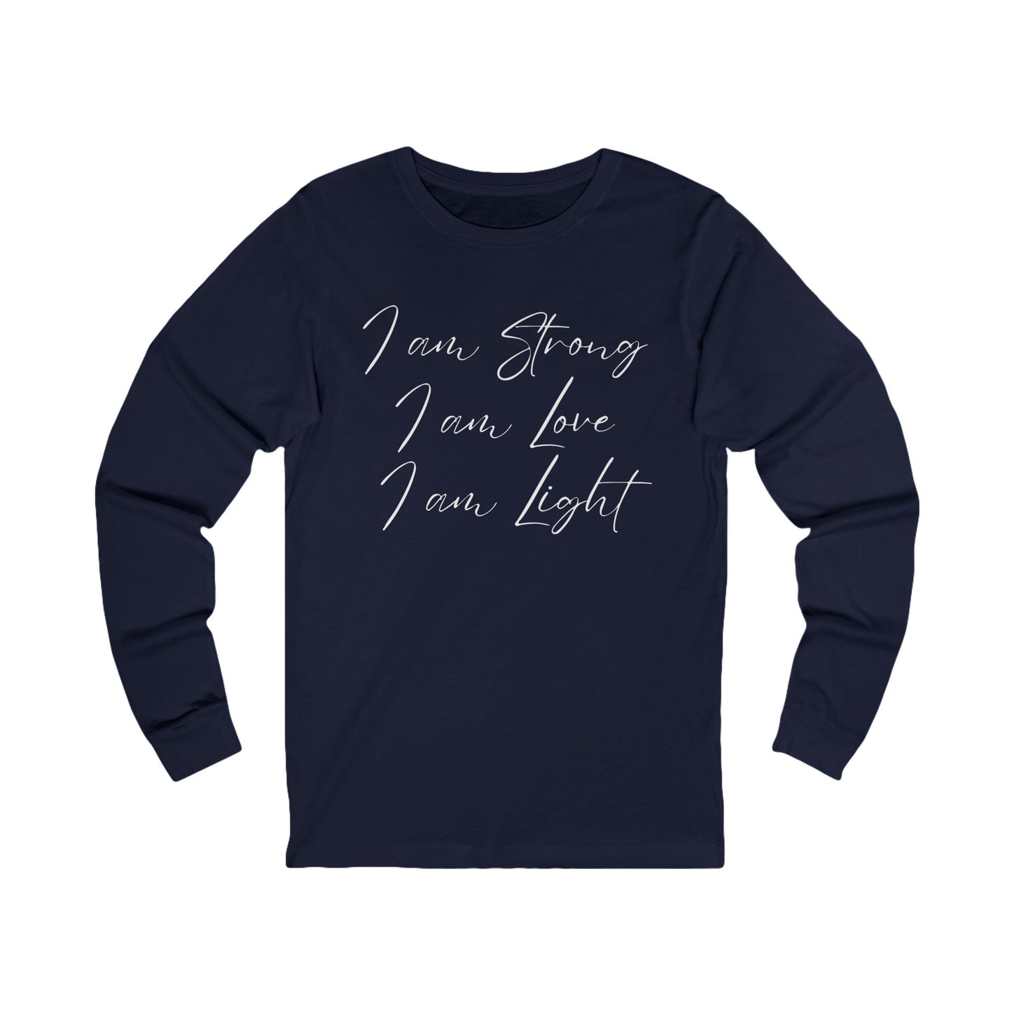 I am Light Unisex Jersey Long Sleeve Tee