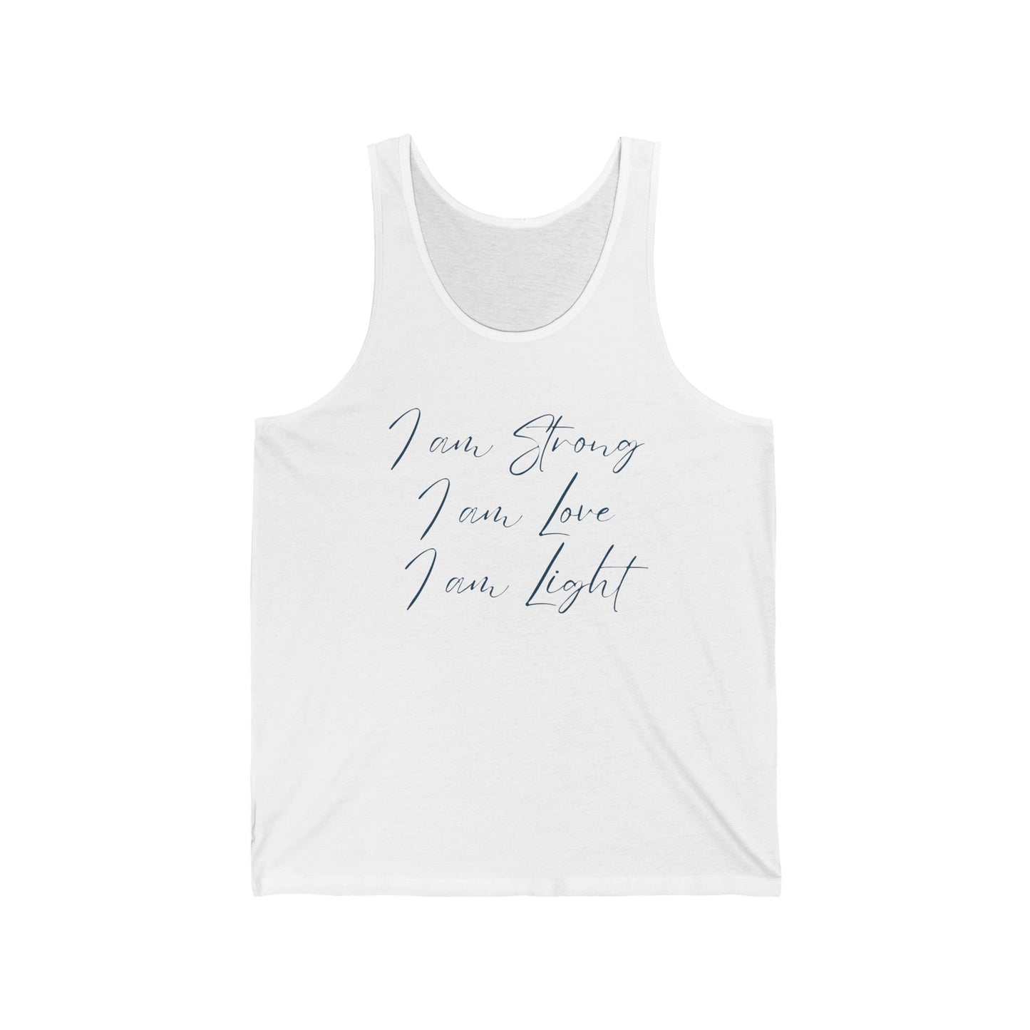 I am Light Unisex Jersey Tank